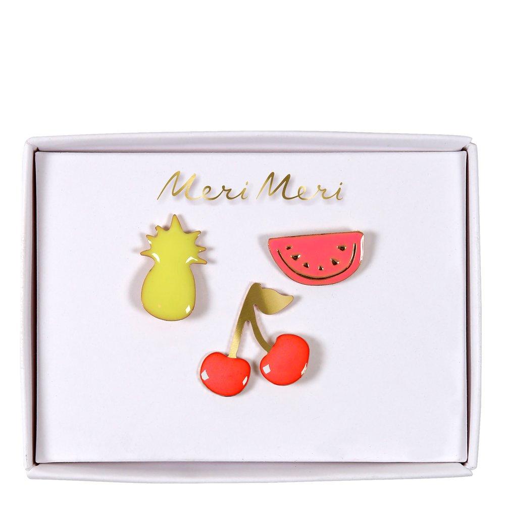 Fruit Enamel Lapel Pins