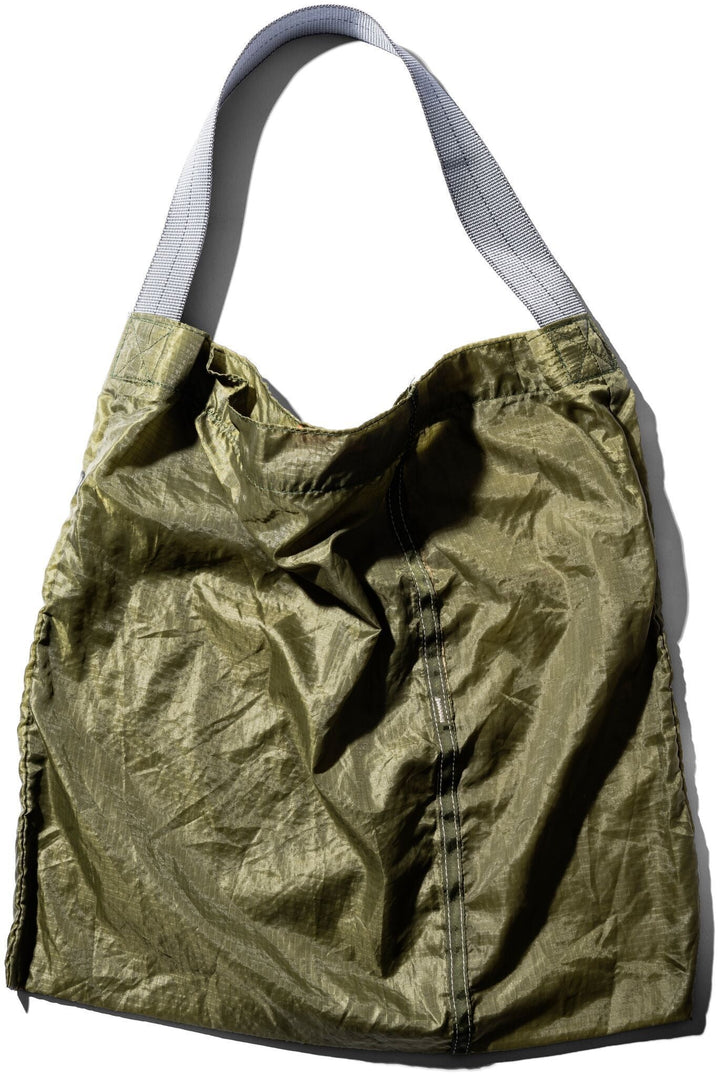 vintage parachute light bag olive design by puebco 10