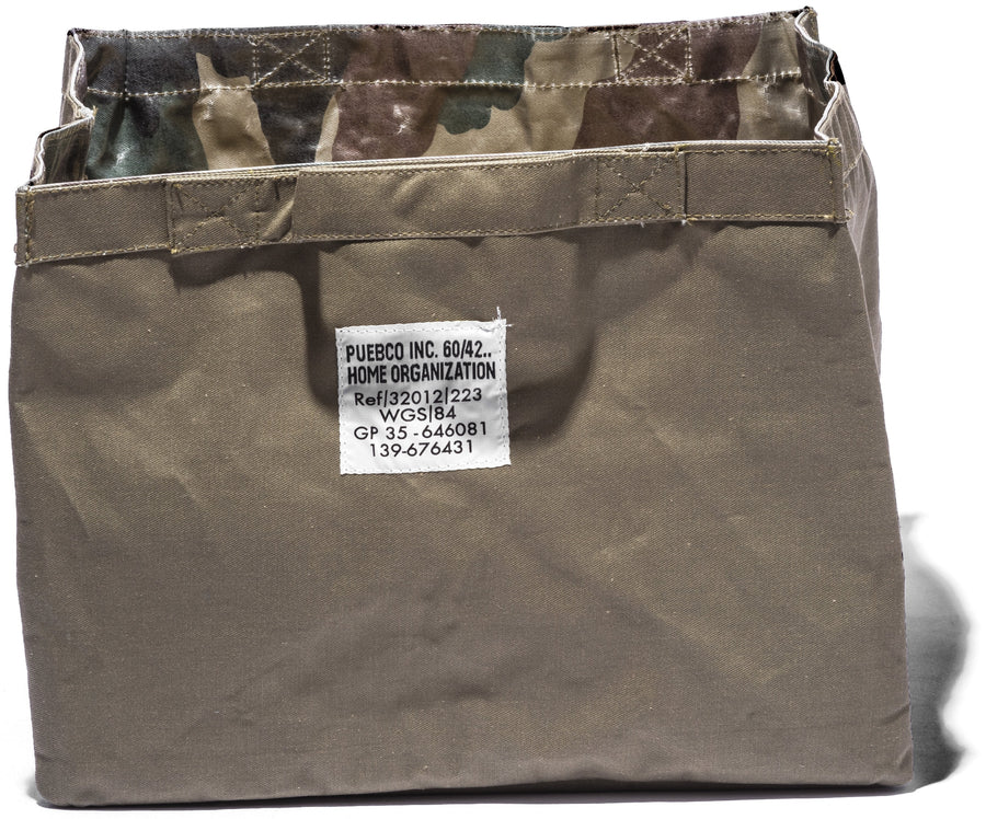 l fabric organizer square large olive design by puebco 1