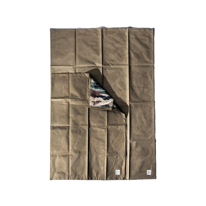 laminated fabric mat small olive design by puebco 2