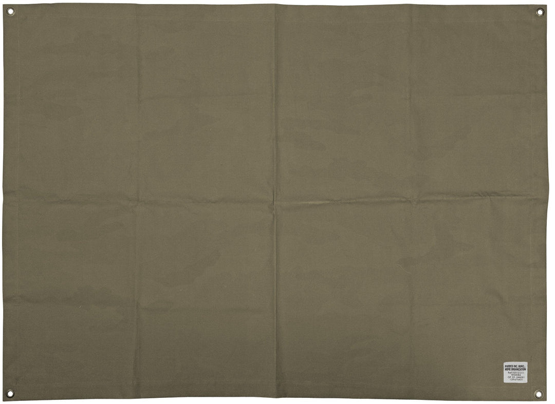 laminated fabric mat small olive design by puebco 4