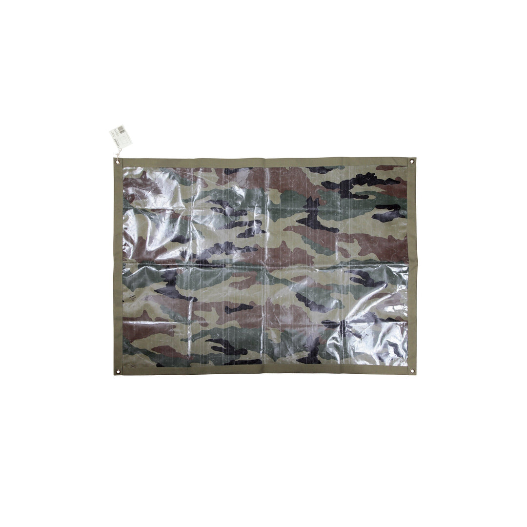 laminated fabric mat small olive design by puebco 3