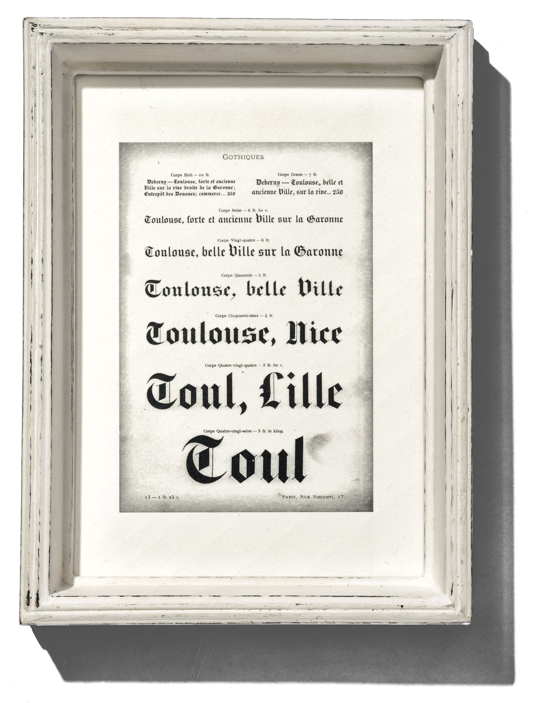 wooden white frame depth small design by puebco 1