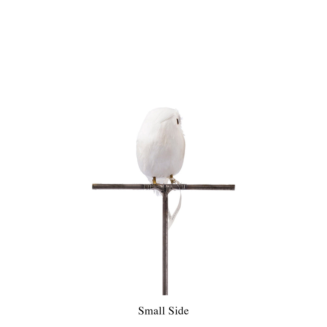 artificial birds owl white design by puebco 3