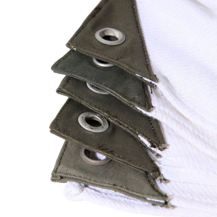 cotton towel with vintage eyelet 11