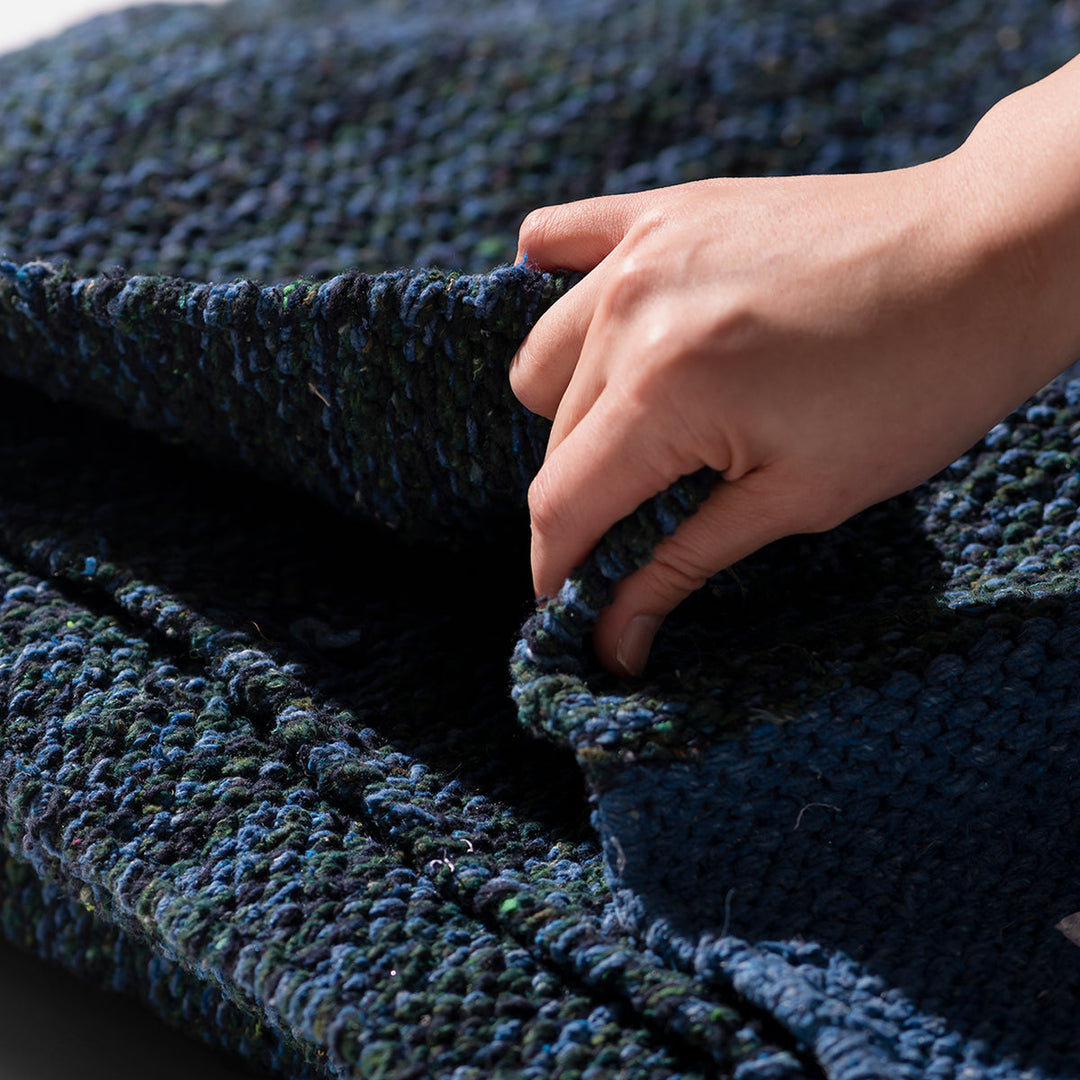 Handloomed Recycle Yarn Rug By Puebco 110820 6