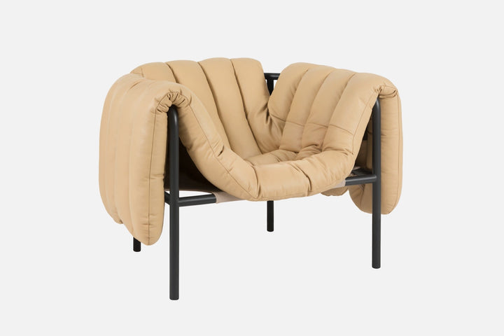 puffy sand leather lounge chair bu hem 20196 1