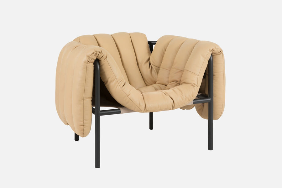puffy sand leather lounge chair bu hem 20196 1
