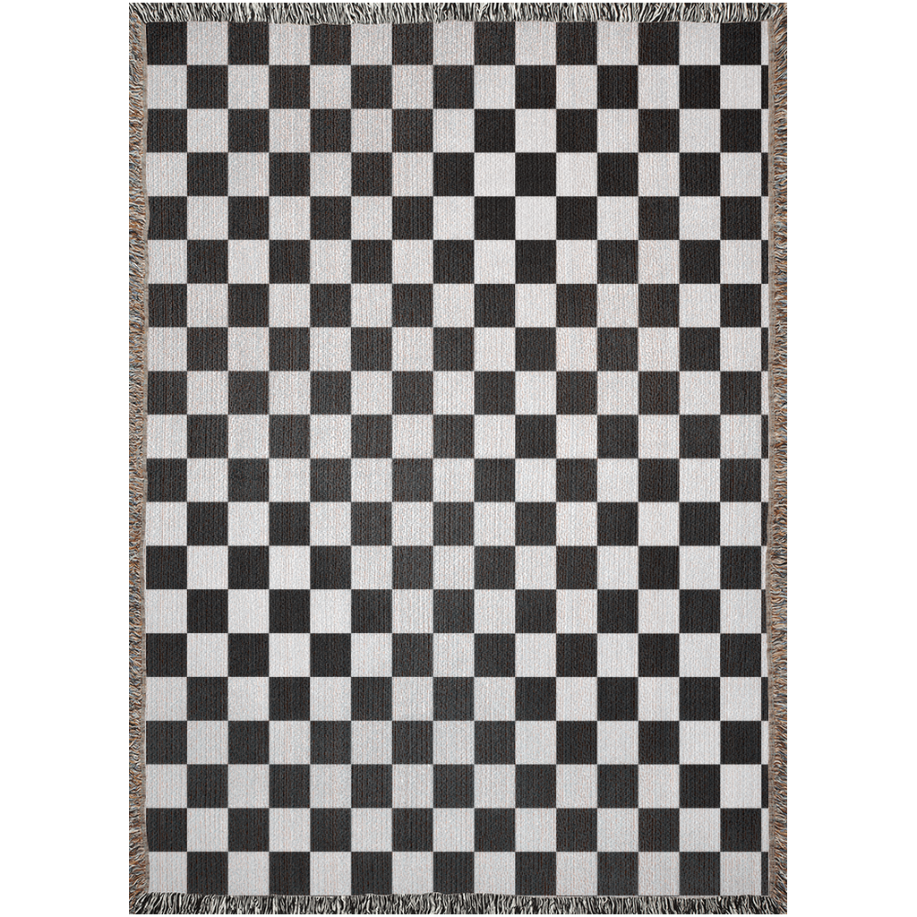 Grid Woven Blanket