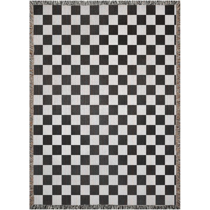 Grid Woven Blanket