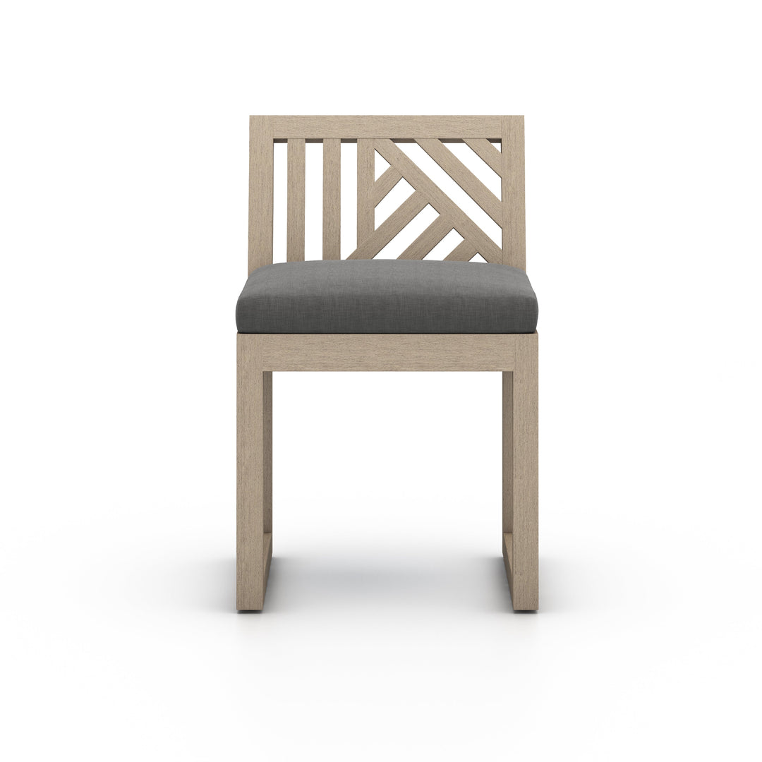 Avalon Outdoor Dining Chair Brn/Charcoal