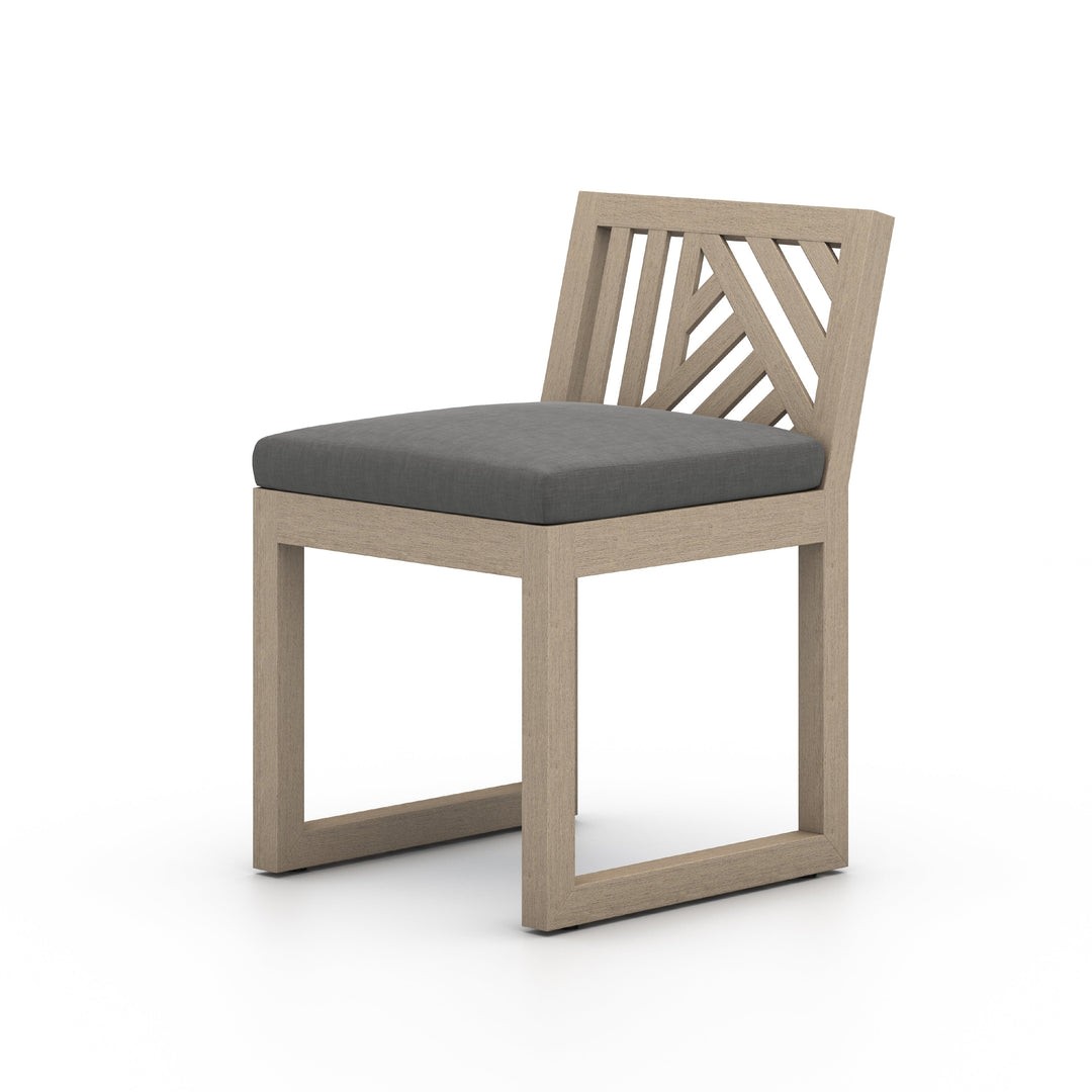 Avalon Outdoor Dining Chair Brn/Charcoal