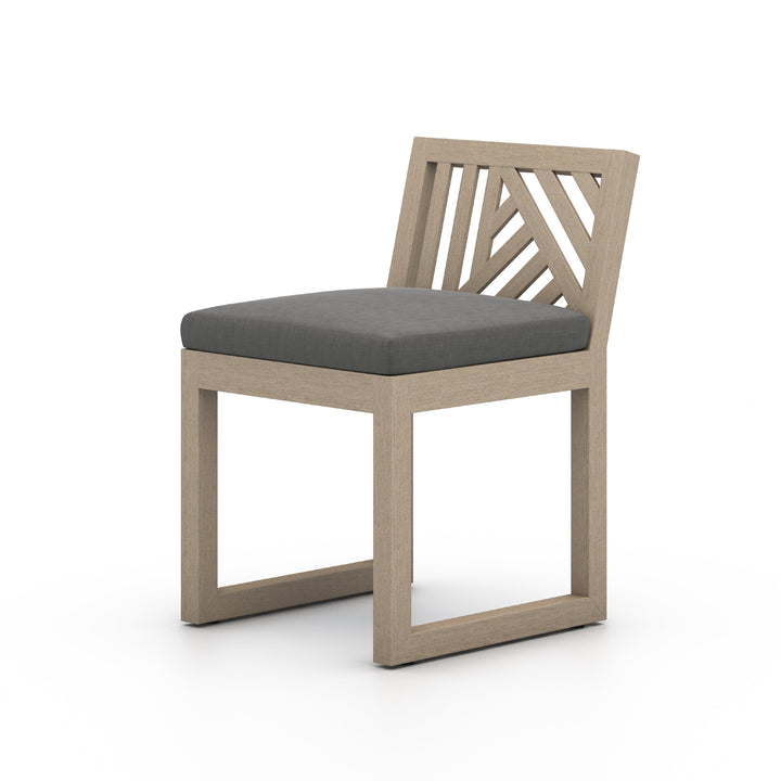 Avalon Outdoor Dining Chair Brn/Charcoal