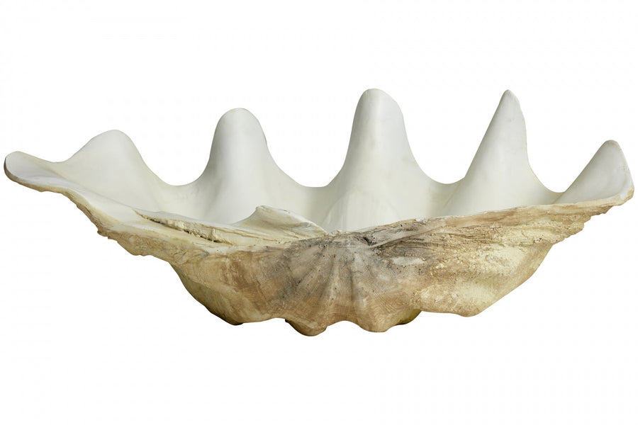 kichi large white deco shell 1