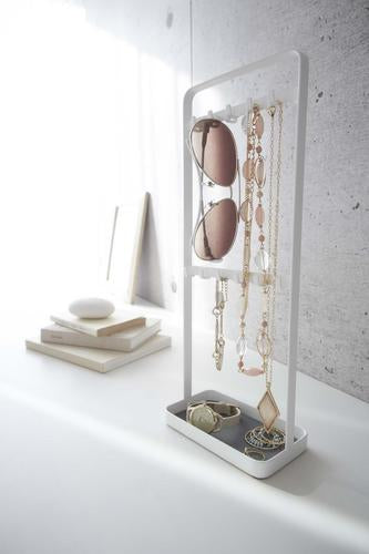 Tower Accessory Stand in White