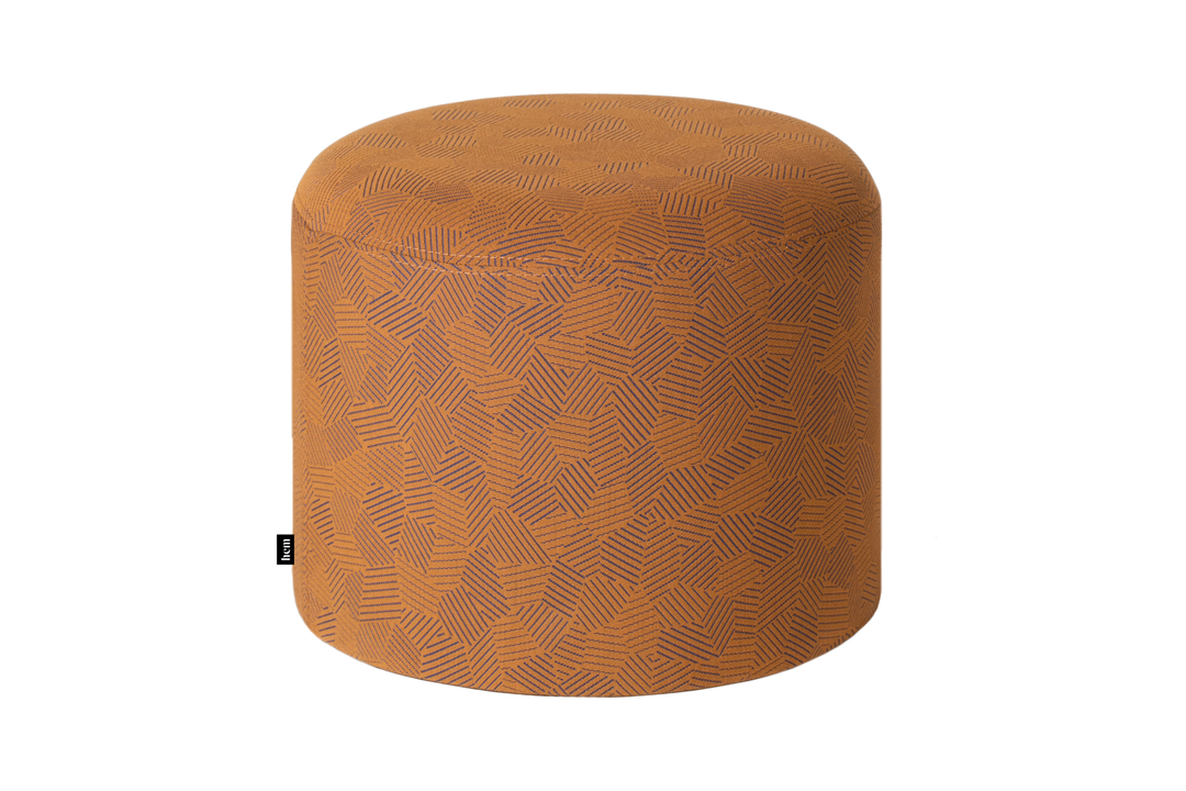 bon ginger round pouf by hem 30014 1