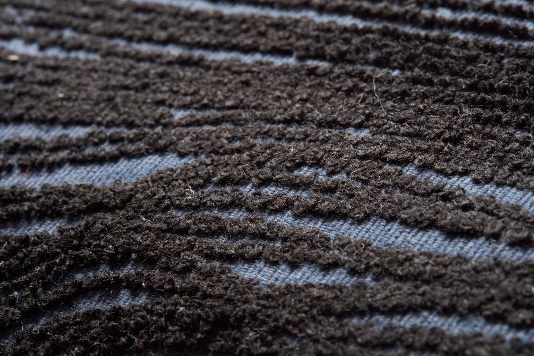 Handcrafted Blue / Black Pillow Alternate Image 2