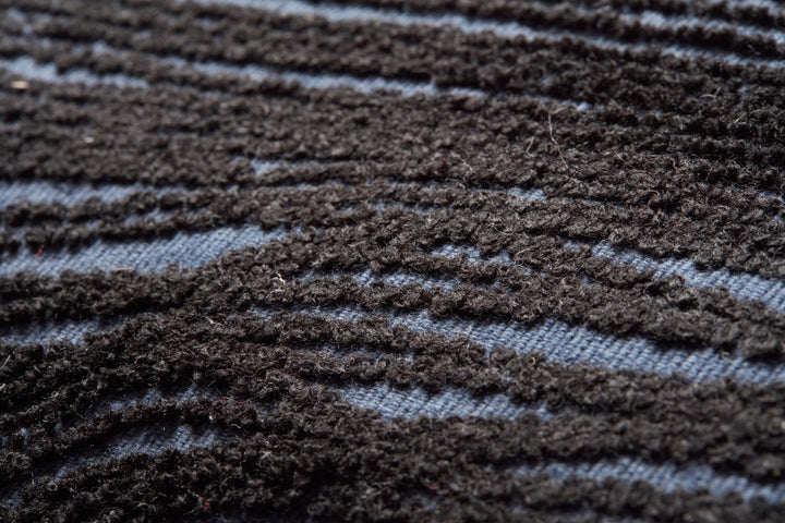 Handcrafted Blue / Black Pillow Alternate Image 2