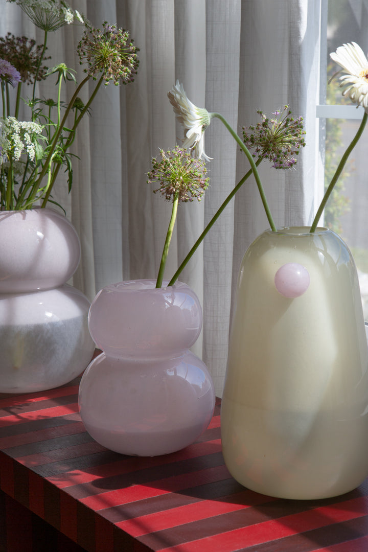 Large Inka Vase in Vanilla