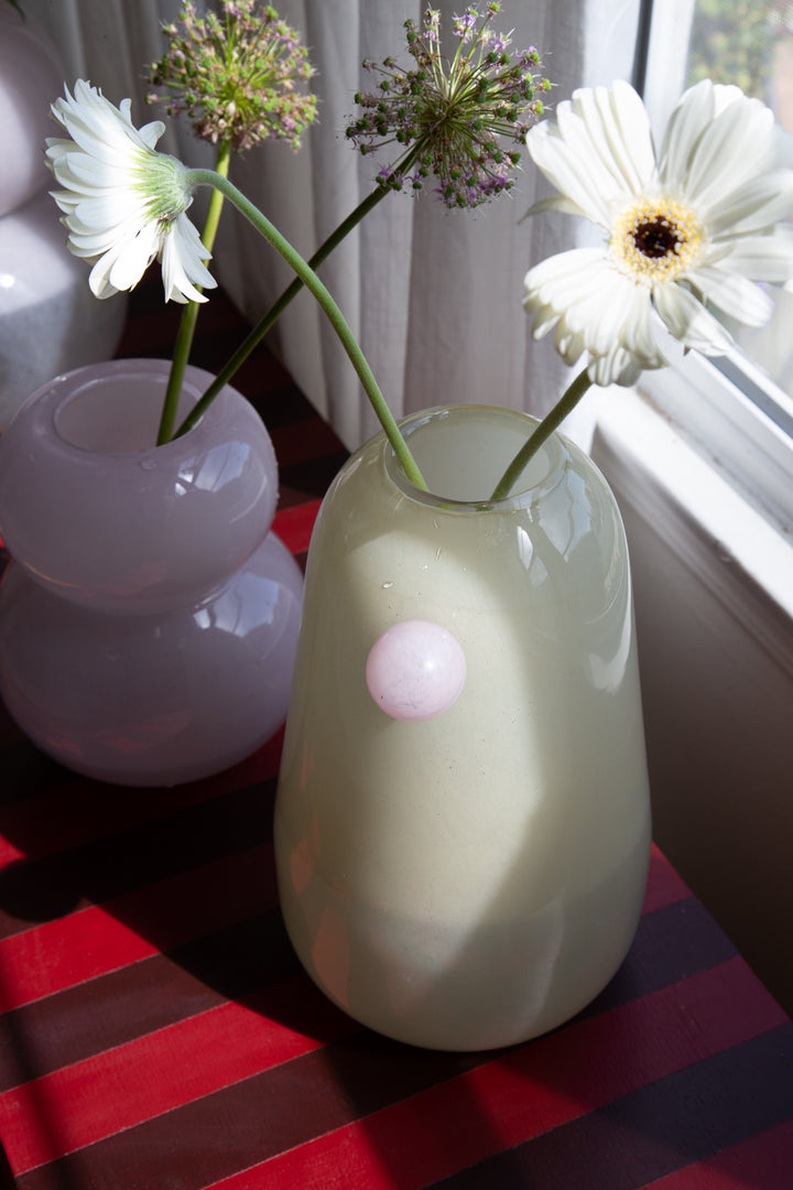 Large Inka Vase in Vanilla