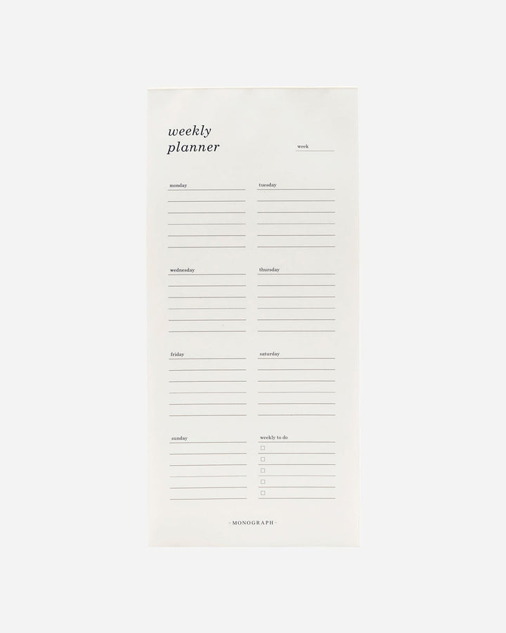 weekly calendar white 1