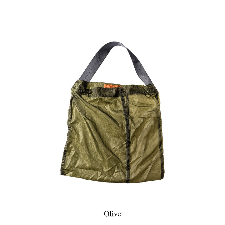 vintage parachute light bag olive design by puebco 3