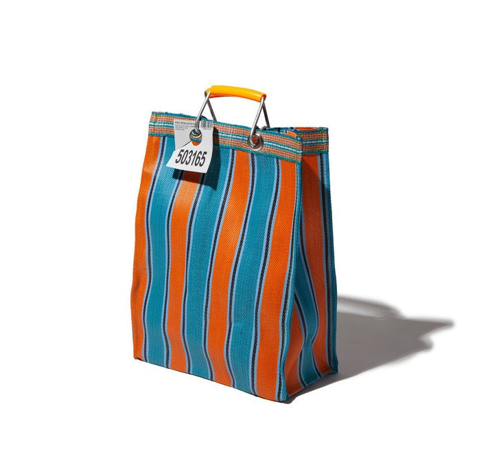 recycled plastic stripe bag rectangle d15 by puebco 503332 4