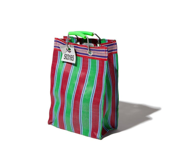 recycled plastic stripe bag rectangle d15 by puebco 503332 5