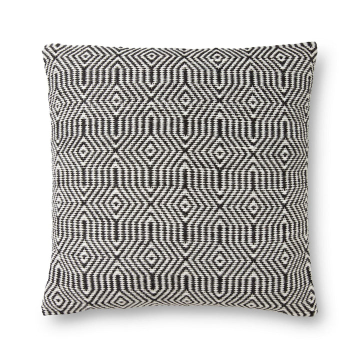 Black / White Pillow Flatshot Image 1