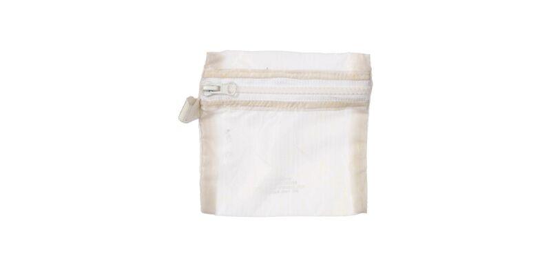 vintage parachute light pouch small white design by puebco 5