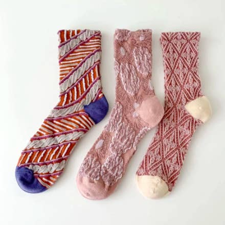 Hannah Socks in Blue