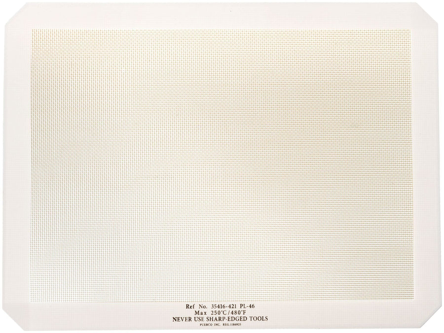 silicone placemat in white design by puebco 1