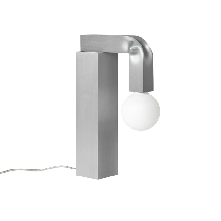 Knuckle Table Lamp Brushed Aluminum