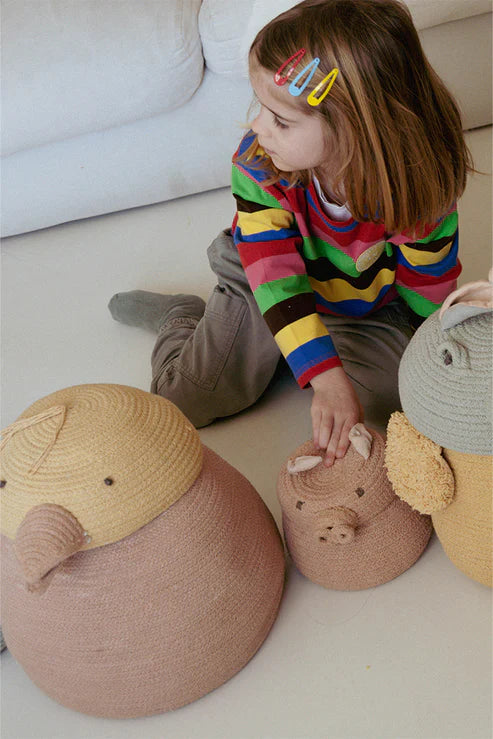Peggy the Pig Basket 3