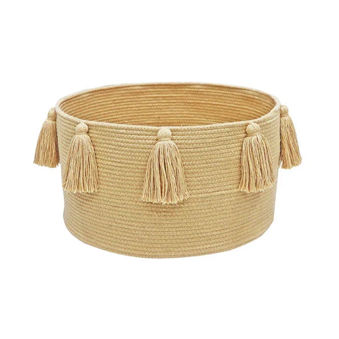 Tassels Basket Lorena Canals Bsk Tasse Bsg 3
