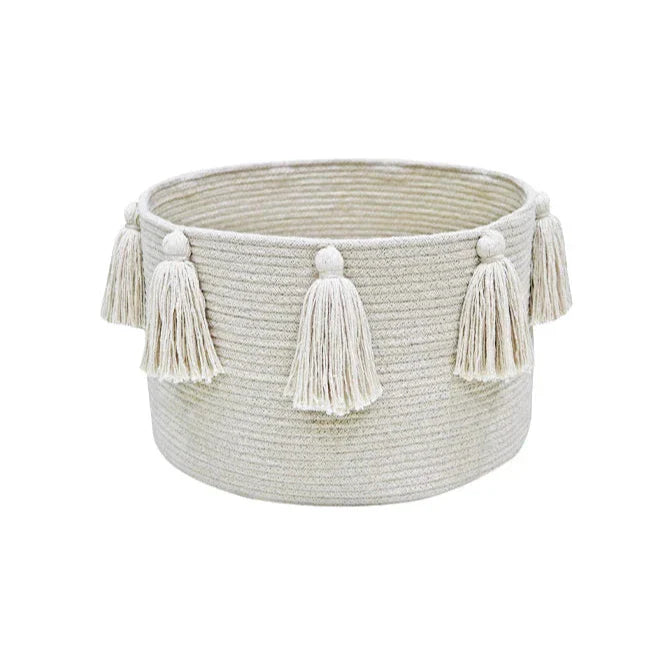 Tassels Basket Lorena Canals Bsk Tasse Bsg 4