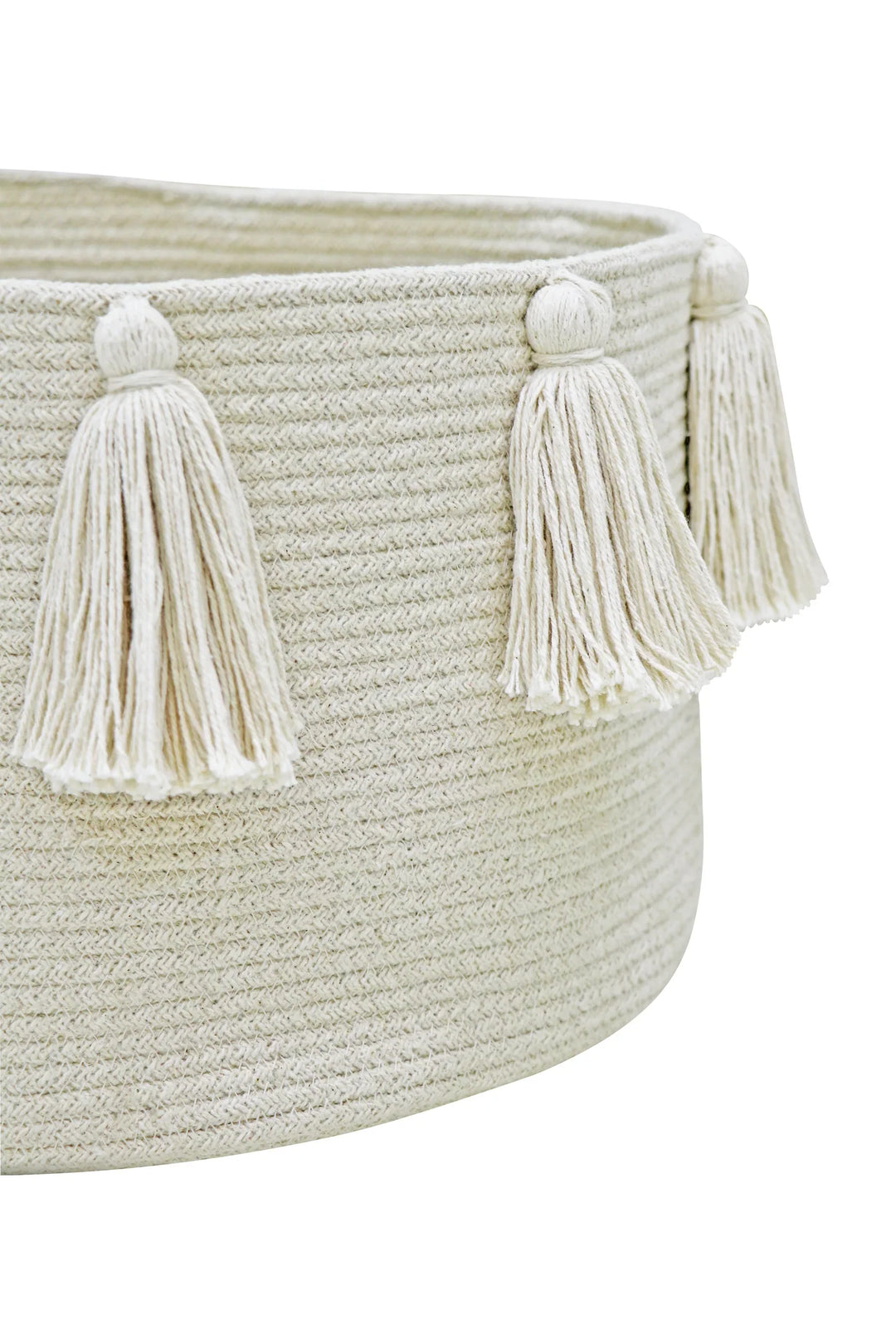Tassels Basket Lorena Canals Bsk Tasse Bsg 16