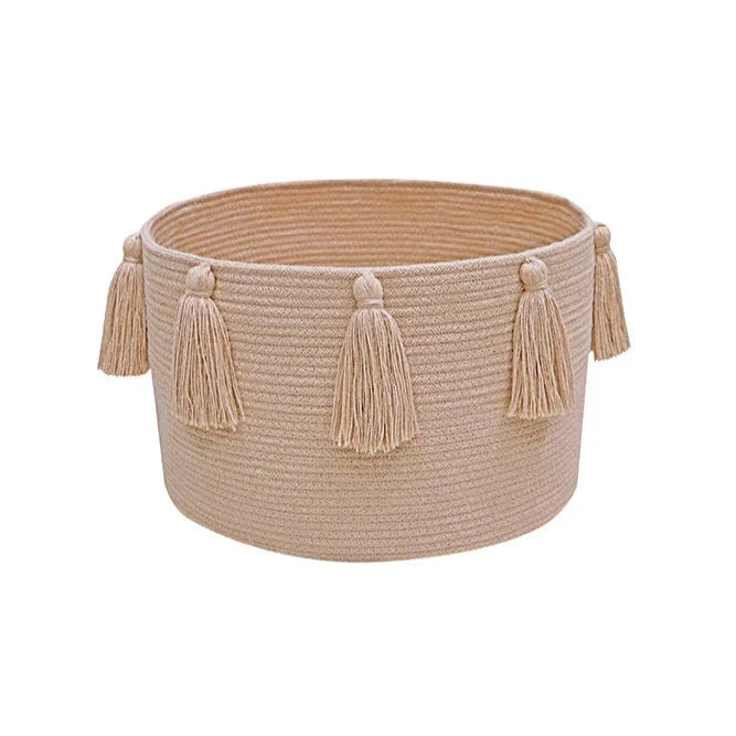 Tassels Basket Lorena Canals Bsk Tasse Bsg 6