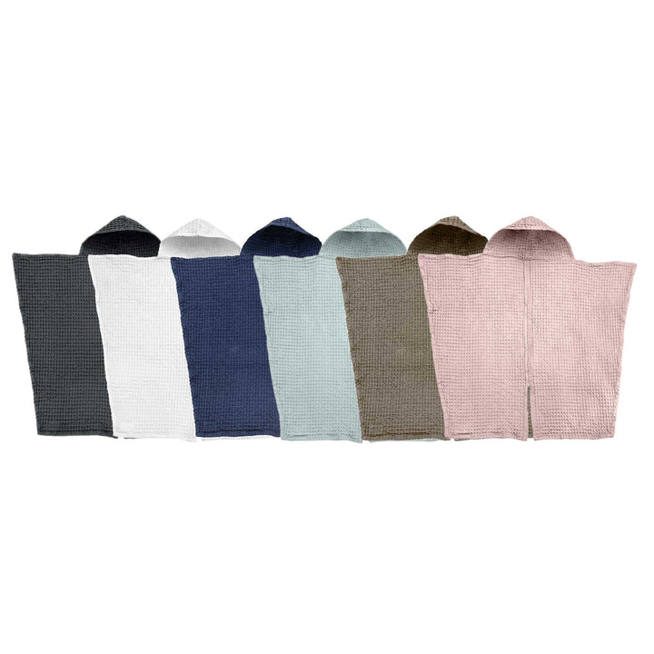 big waffle baby towel in multiple colors design by the organic company 14