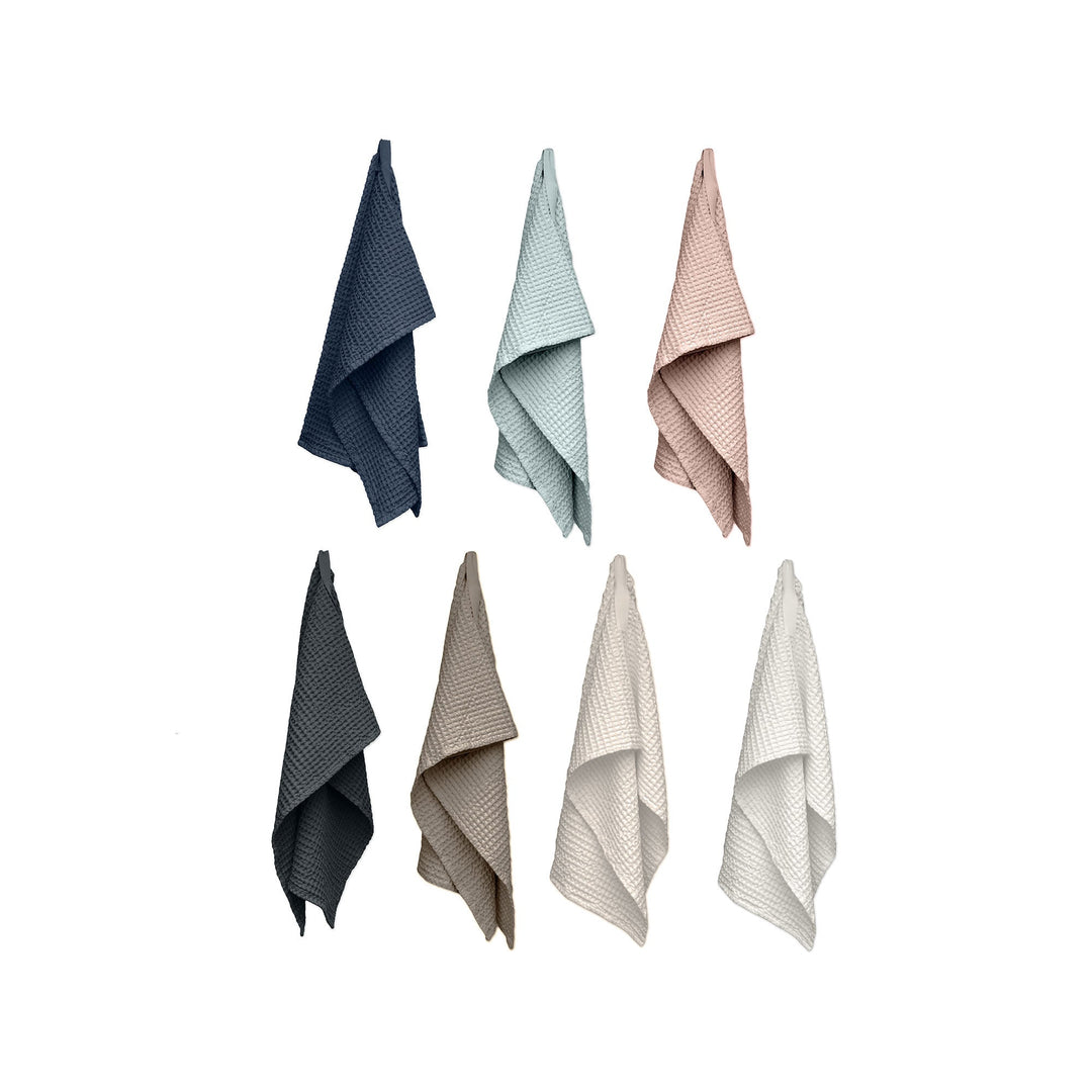 big waffle medium towel in multiple colors design by the organic company 15