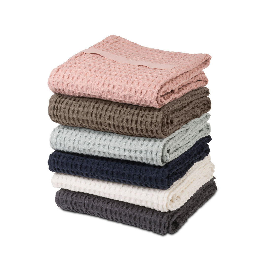 big waffle medium towel in multiple colors design by the organic company 18