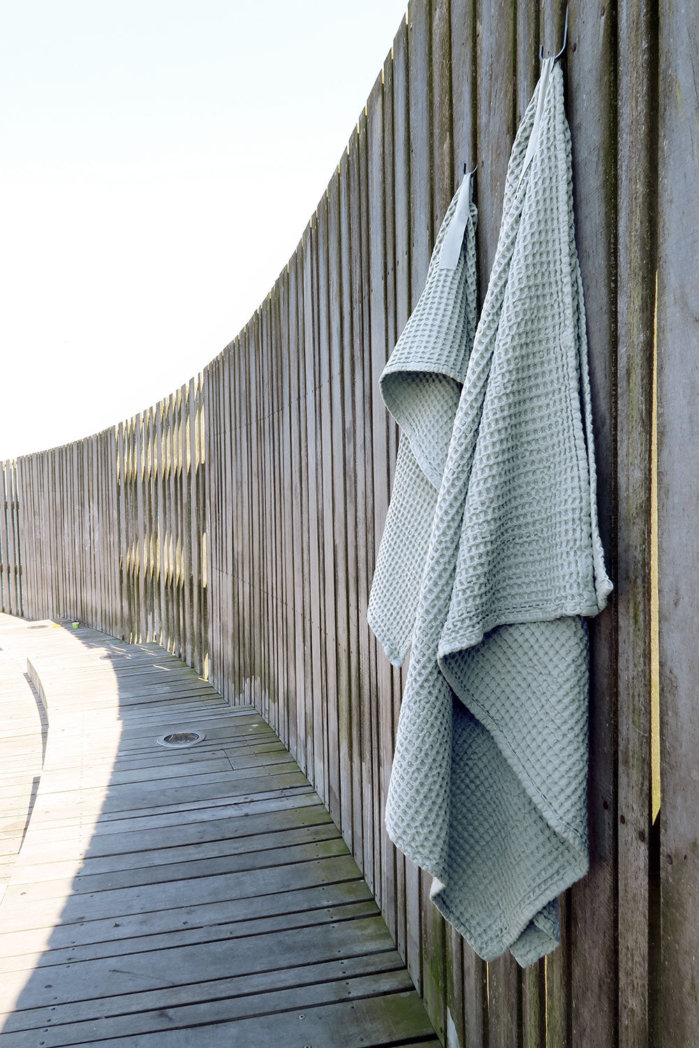 big waffle medium towel in multiple colors design by the organic company 22