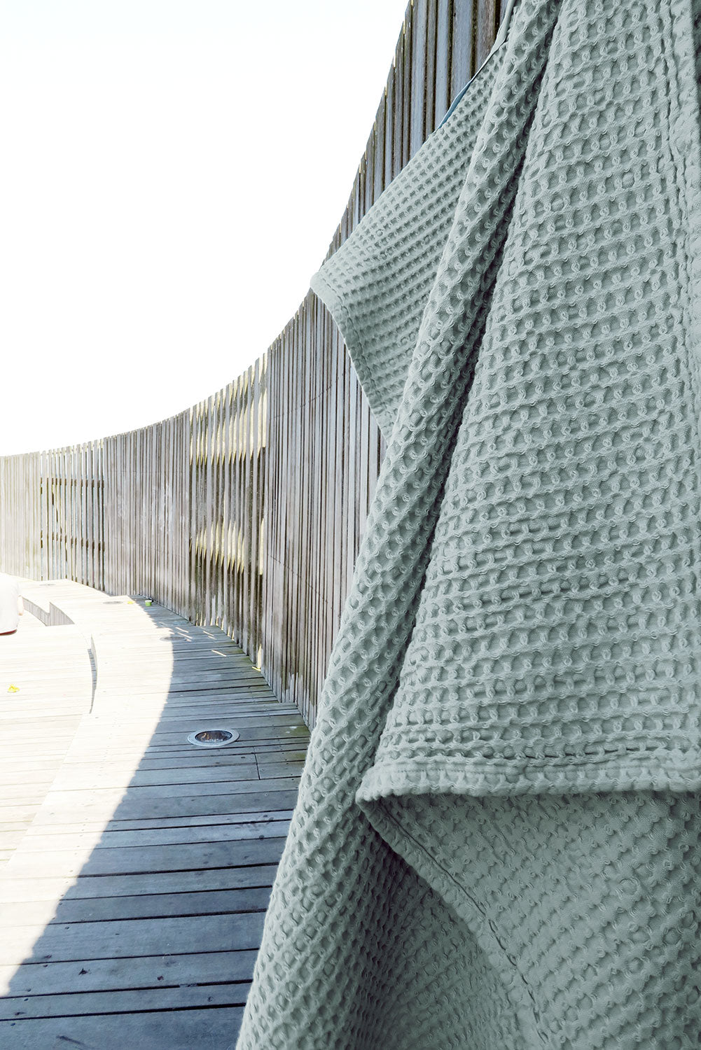 big waffle medium towel in multiple colors design by the organic company 21