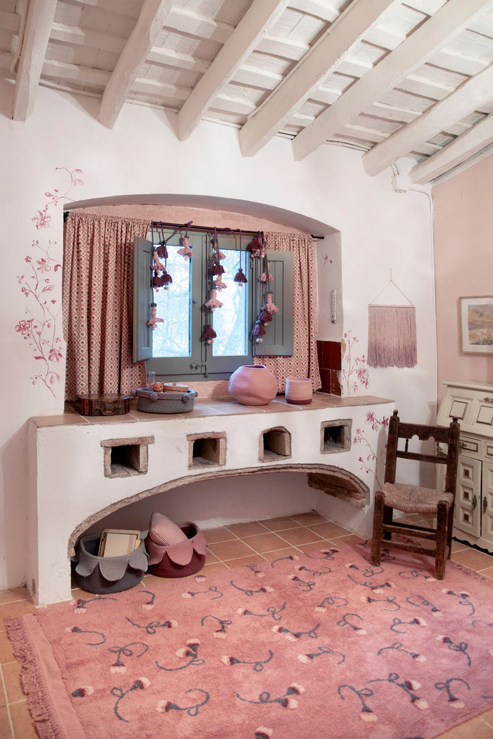 english garden ash rose washable rug by lorena canals c garden ash 10
