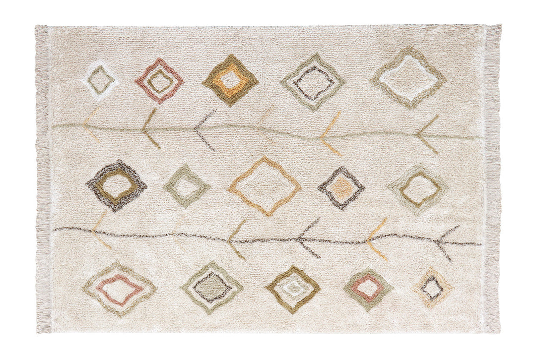 kaarol earth washable rug by lorena canals c kaa nat 12