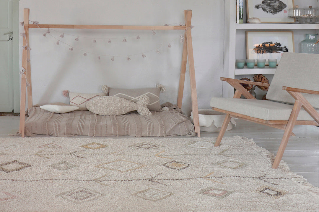 kaarol earth washable rug by lorena canals c kaa nat 17