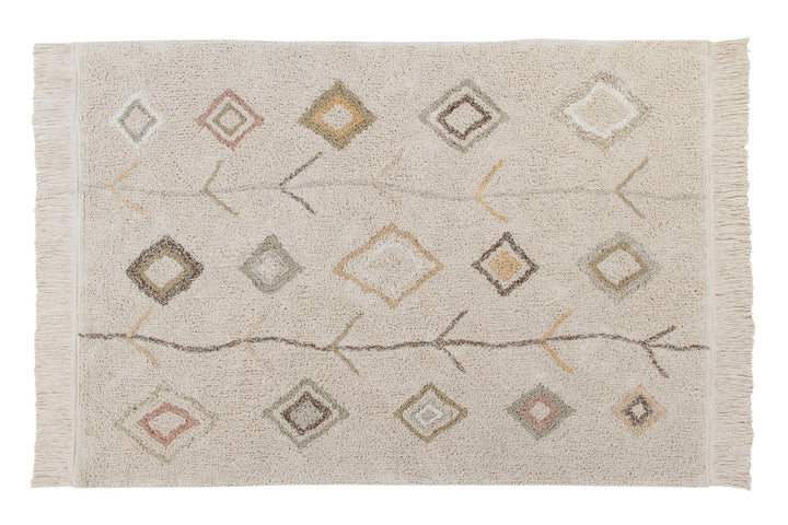 kaarol earth washable rug by lorena canals c kaa nat 1
