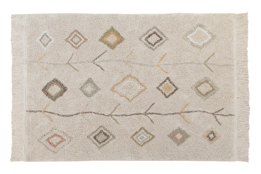 kaarol earth washable rug by lorena canals c kaa nat 1