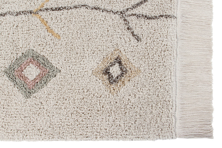 kaarol earth washable rug by lorena canals c kaa nat 2