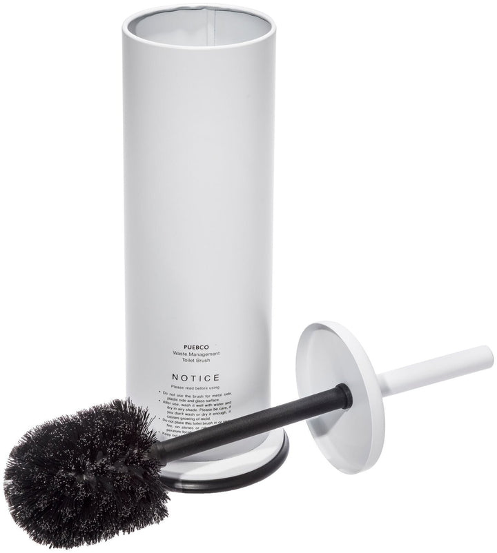 white toilet brush design by puebco 2